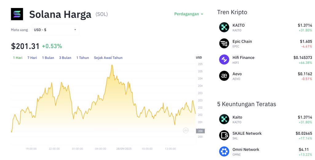 ETF Solana Menggila! SOL Siap Terbang ke $234?