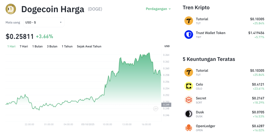 DOGE Bangkit! Sinyal Beli Kuat, Target Harga Fantastis?