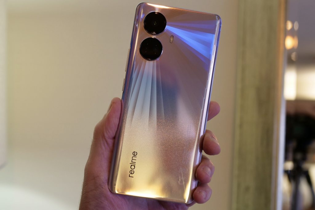 Realme 10 Pro Plus Back Hand
