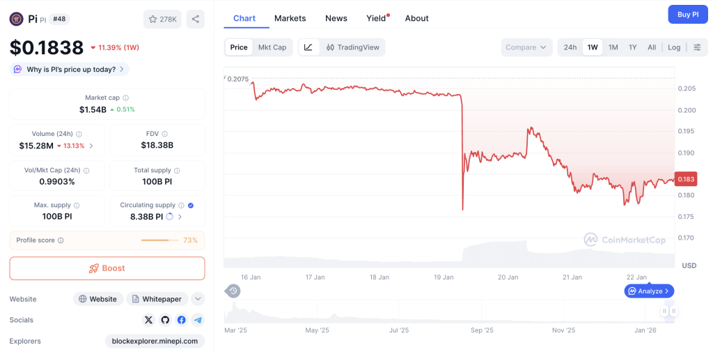 Pi Network Terkapar! Harga Anjlok, Investor Panik?