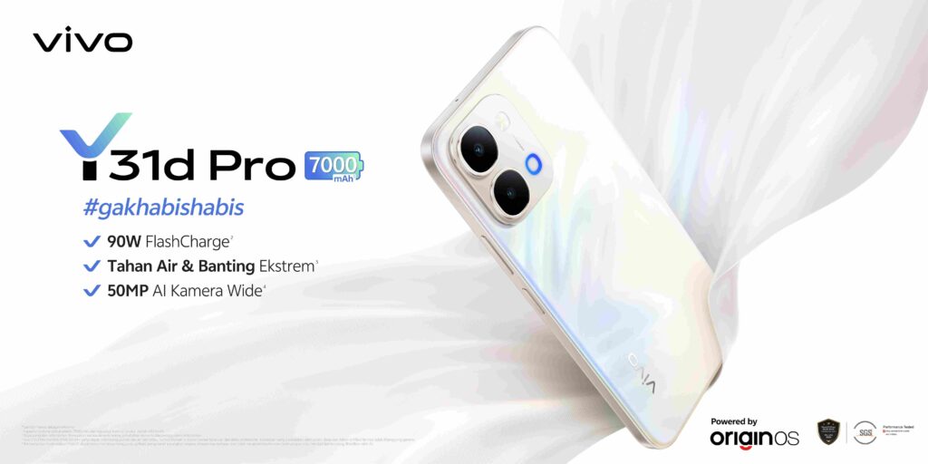 Charger Nganggur? vivo Y31d Pro: Baterai 7000mAh, 90W! 1 Charger Nganggur? vivo Y31d Pro: Baterai 7000mAh, 90W!