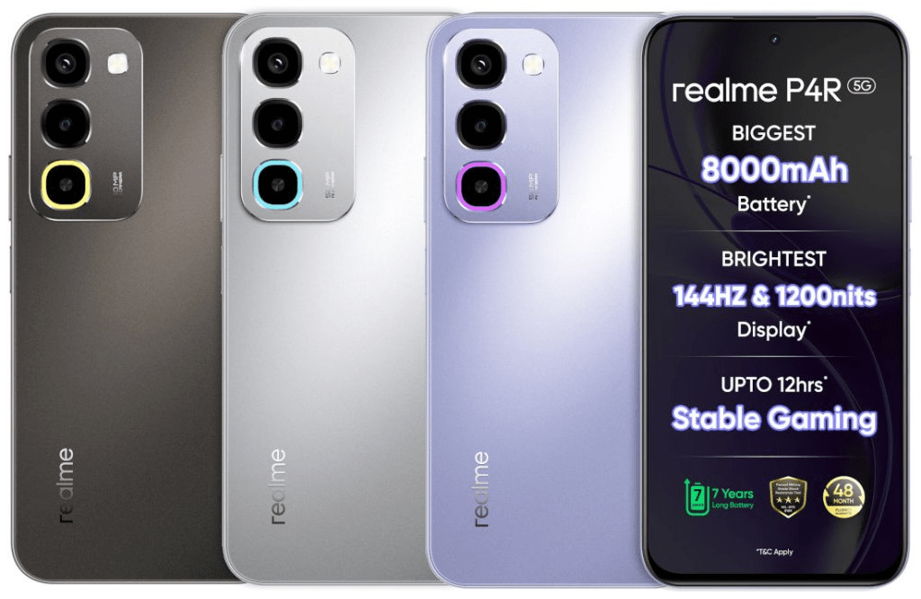 Realme P4R 5G: Baterai Badak 8000 mAh, Layar 144Hz, 3 Juta! 1 Realme P4R 5G: Baterai Badak 8000 mAh, Layar 144Hz, 3 Juta!