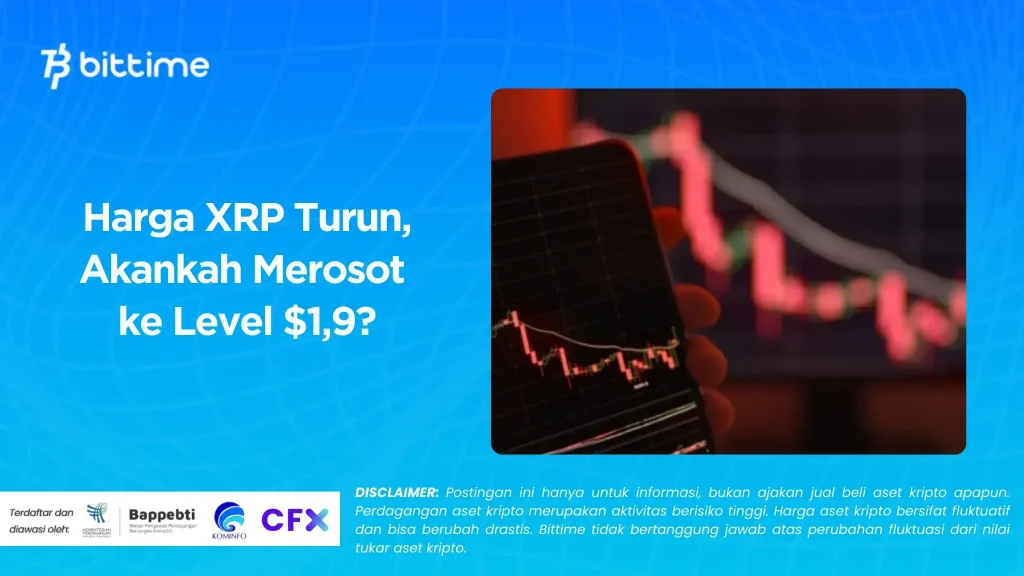Babak Belur Lagi, Harga XRP Hari Ini: Turun 1,8% ke $1,01, Tekanan Pasar Kripto Makin Terasa!